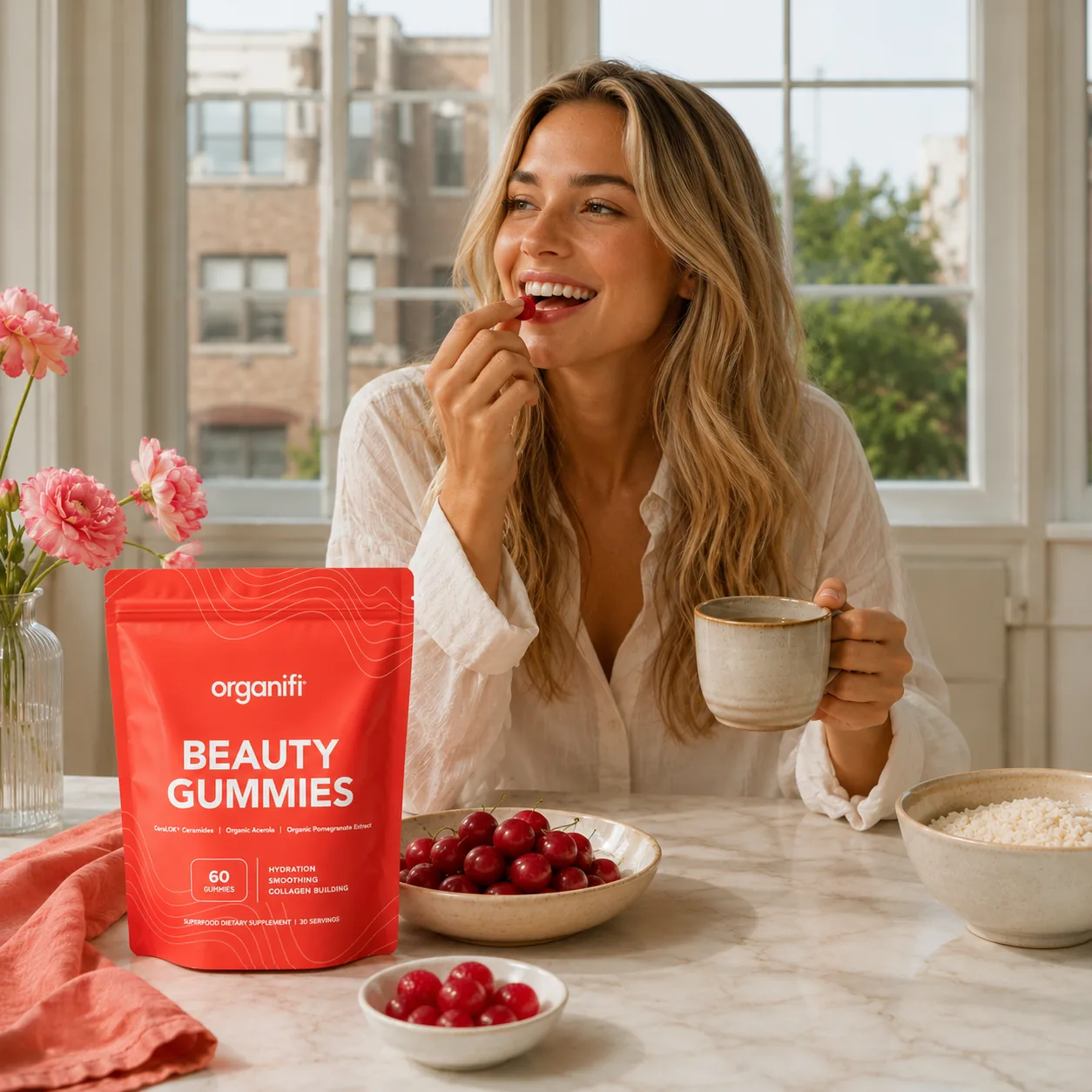 Organifi Beauty Gummies lifestyle